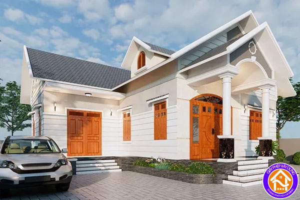 Mẫu nhà cấp 4 khoảng 150 triệu đẹp nhất hiện nay